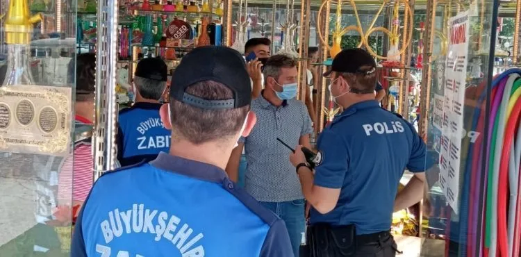BÜYÜKŞEHİR ZABITASI’NDAN SAHABİYE’DE ESNAF DENETİMİ