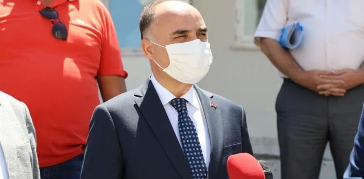 Vali Günaydın “9 Ay Önce Temelini Attığımız İlkokul Yeni Eğitim Öğretim Yılına Yetişecek.”