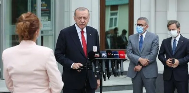 Erdoğan: Yangın mahalline görevli olmayanlar kesinlikle alınmayacak