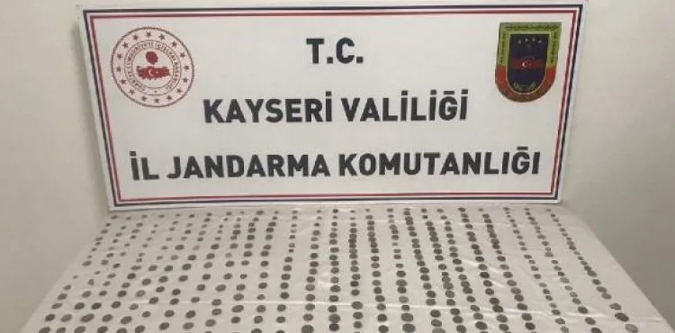 Kayseri'de tarihi eser operasyonu: 1 gözaltı