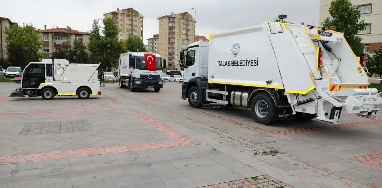 TALAS’TA TEMİZLİK FİLOSUNA TAKVİYE