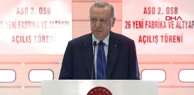 CUMHURBAŞKANI ERDOĞAN'DAN ÖNEMLİ AÇIKLAMALAR