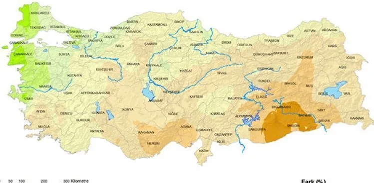 YAĞIŞLARDA SON 60 YILIN EN DÜŞÜK SEVİYESİ