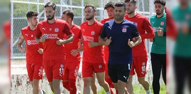 Sivasspor, Kopenhag maçının hazırlıklarına başladı