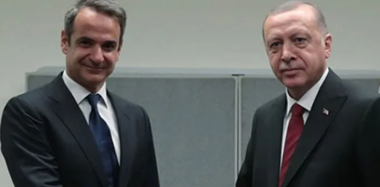 Cumhurbaşkanı Erdoğan, Yunanistan Başbakanı Miçotakis ile görüştü