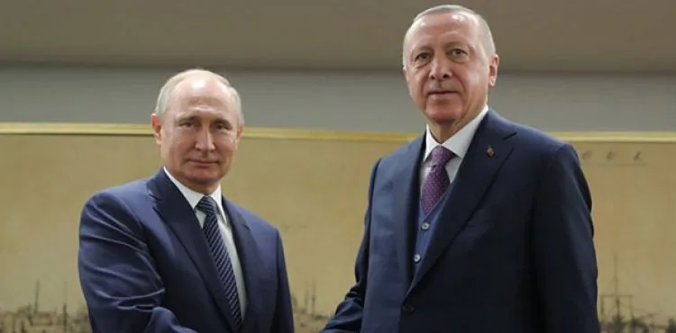 Cumhurbaşkanı Erdoğan, Rusya Devlet Başkanı Putin ile görüştü