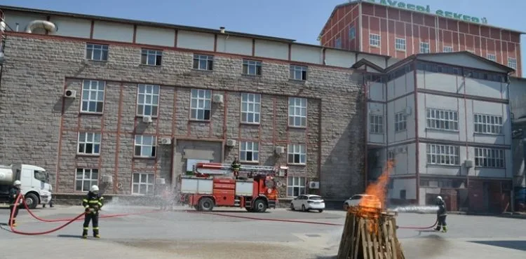 KAYSERİ ŞEKER’DE ACİL DURUM ve YANGIN TATBİKATI