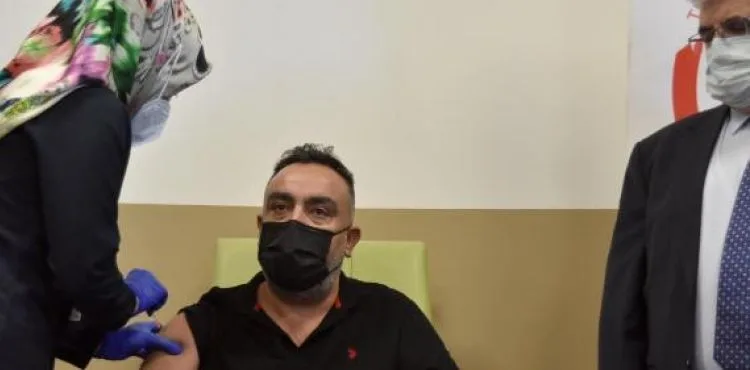 Turkovac aşısının Faz 3 aşamasında ilk dozu Kayseri'de de uygulandı