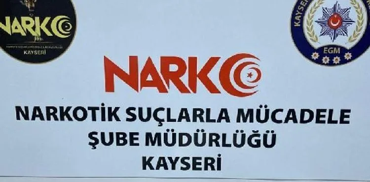 Kayseri’de uyuşturucu operasyonu: 8 gözaltı