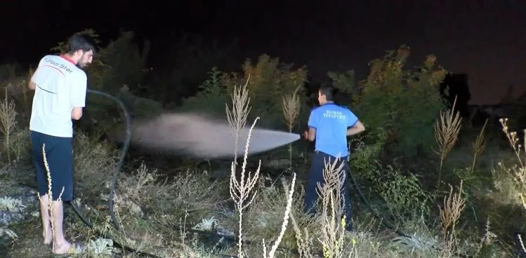 BURSA'DA ORMANIN 6 FARKLI NOKTASINDA VE SAMANLIKTA EŞ ZAMANLI YANGIN