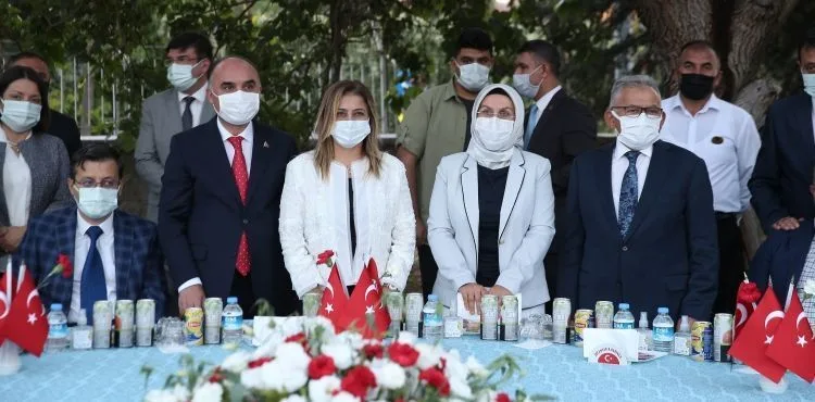 BAŞKAN BÜYÜKKILIÇ, 30 AĞUSTOS RESEPSİYONU’NA KATILDI