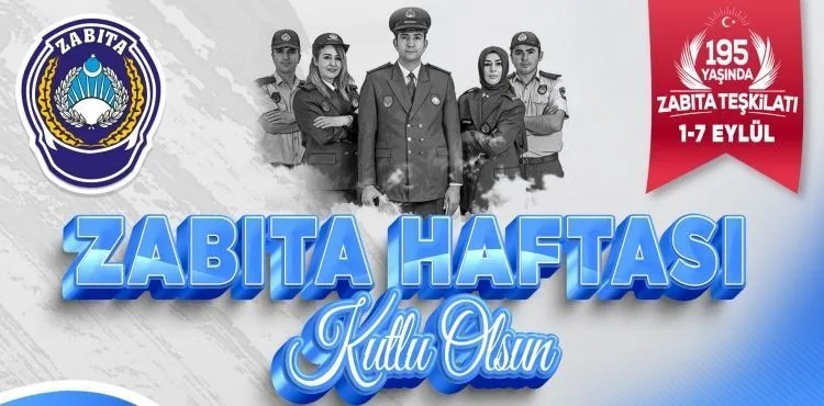Başkan Büyükkılıç, 1–7 Eylül Zabıta Haftası dolayısıyla mesaj yayımladı. BÜYÜKKILIÇ’TAN ZABITA HAFTASI 195. YIL MESAJI