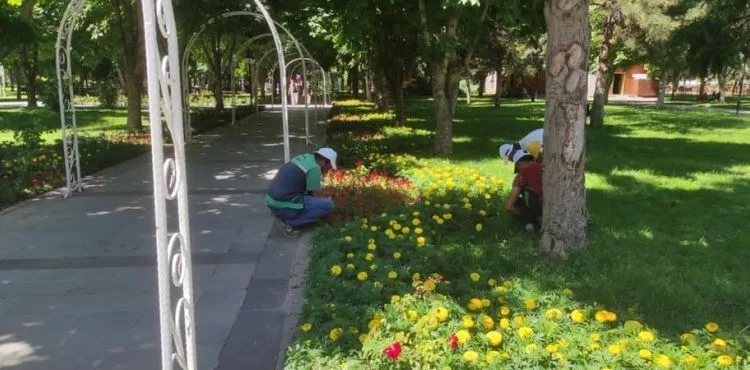 BÜYÜKŞEHİR, EYLÜL’Ü RENGÂRENK ÇİÇEKLERLE KARŞILADI