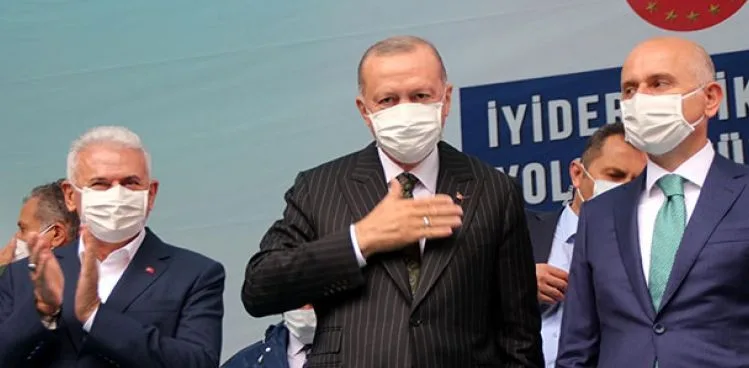CUMHURBAŞKANI ERDOĞAN: SİZ BU MİLLETİN ÖNÜNÜ KESEMEZSİNİZ