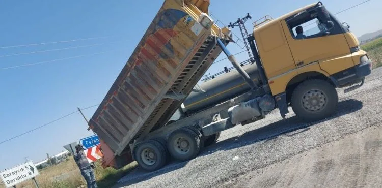 BÜYÜKŞEHİR’DEN 7 KIRSAL BÖLGEDE YOL ÇALIŞMASI