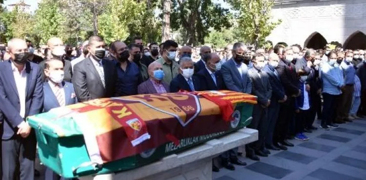 Kayserispor eski başkanı Recep Mamur son yolculuğuna uğurlandı