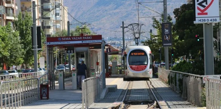 TALAS T2 RAYLI SİSTEM HATTI YENİDEN HİZMETE BAŞLADI
