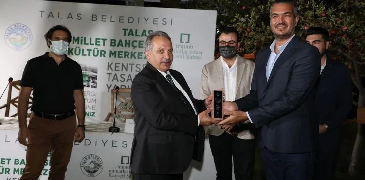 TALAS MİLLET BAHÇESİ PROJESİ’NDE ÖDÜLLER SAHİPLERİNİ BULDU