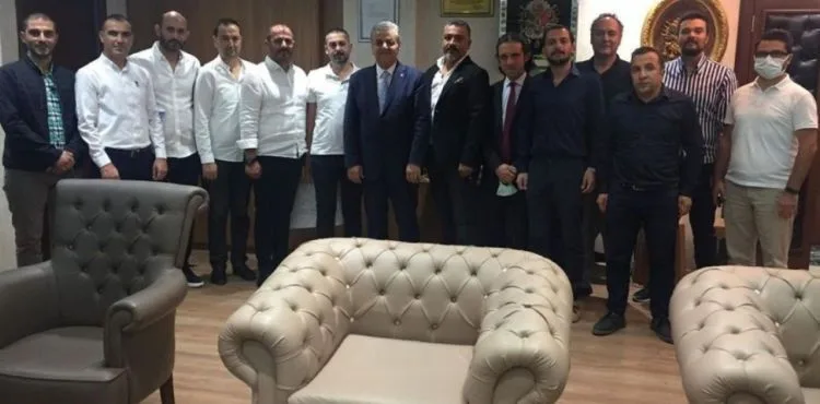 Kayseri Genç Girişimciler Derneği’nden MHP İl başkanına ziyaret