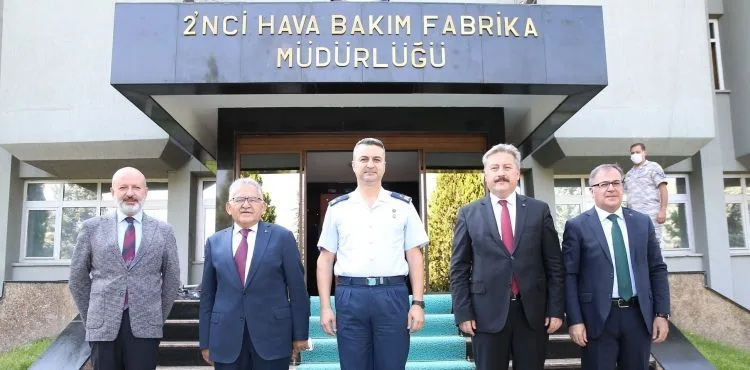 BAŞKAN BÜYÜKKILIÇ'TAN KOMUTANLARA 'HAYIRLI OLSUN' VE 'TAZİYE' ZİYARETLERİ