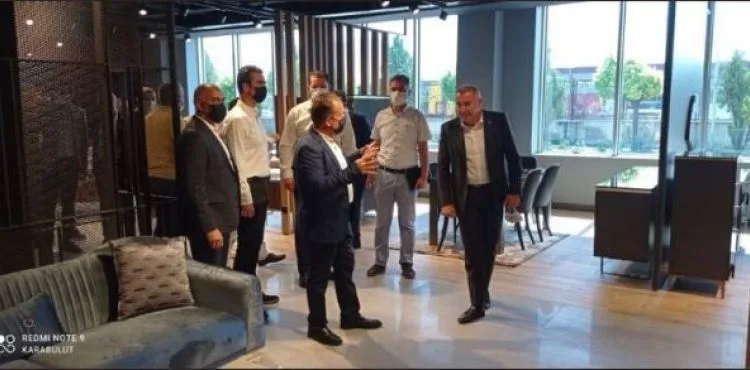 ERTEKİN YENİ BİNALARI ZİYARET ETTİ
