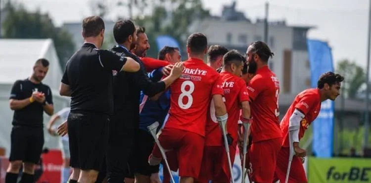 Ampute Futbol Milli Takımı, Avrupa Şampiyonası'nda yarı finalde