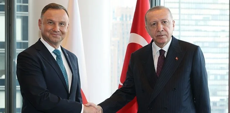 Cumhurbaşkanı Erdoğan, Polonya Cumhurbaşkanı ile ikili görüştü