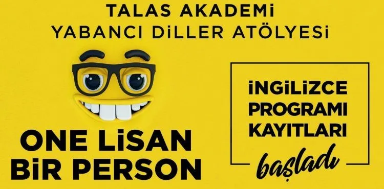TALAS BELEDİYESİ’NDEN İNGİLİZCE KURSU