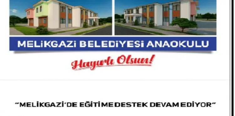 BATTALGAZİ'YE YENİ ANAOKULU HAYIRLI OLSUN!