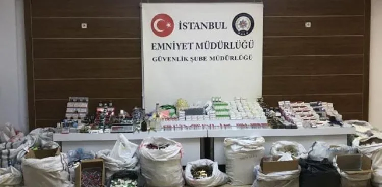 ÜMRANİYE'DE SAHTE KOVİD İLACI ÜRETENLERE OPERASYON