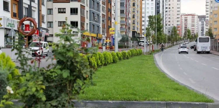 TALAS’TA YOLLARA ÖNCE REFÜJ SONRA AĞAÇ