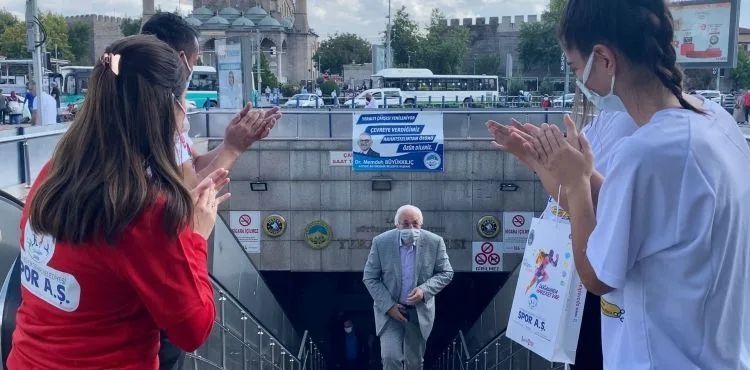 BÜYÜKŞEHİR SPOR A.Ş.’DEN ‘HAREKET’Lİ OLAN VATANDAŞLARA SÜRPRİZ HEDİYE