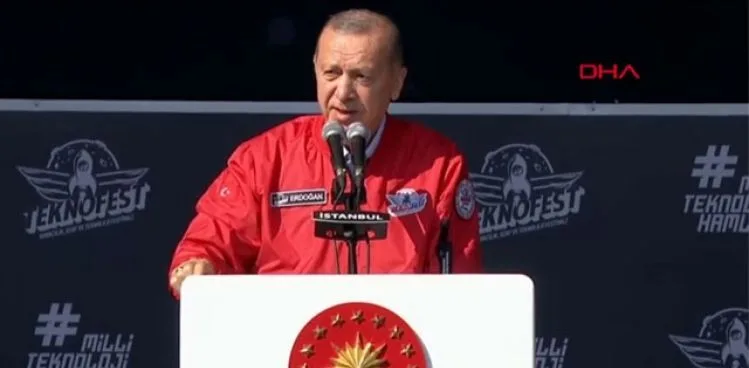 CUMHURBAŞKANI ERDOĞAN’DAN TEKNOFEST’TE ÖNEMLİ AÇIKLAMALAR