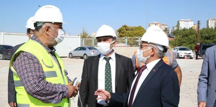 BÜYÜKKILIÇ, 140 MİLYON TL’LİK 5 BİN KİŞİLİK YURT YATIRIMINI YERİNDE İNCELEDİ