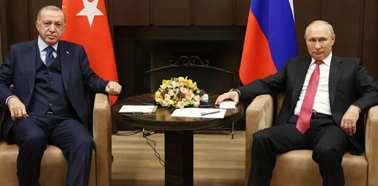 Cumhurbaşkanı Erdoğan, Rusya Devlet Başkanı Putin ile bir araya geldi