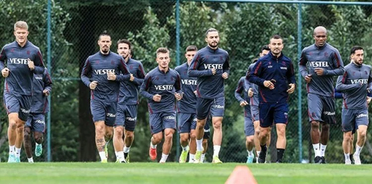 Trabzonspor, Kayserispor maçı hazırlıklarını 4 eksikle sürdürdü
