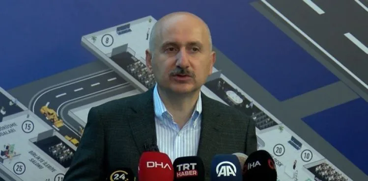 BAKAN KARAİSMAİLOĞLU ULAŞTIRMA VE HABERLEŞME ŞURASI ÖNCESİ AÇIKLAMA YAPTI