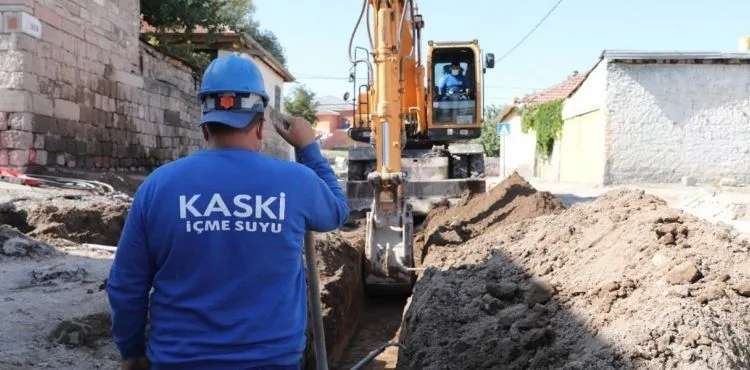 KASKİ, EKONOMİK ÖMRÜNÜ TAMAMLAMIŞ HATLARI YENİLİYOR