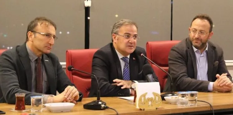 BAŞKAN ÖZDOĞAN MÜSİAD HASBİHAL TOPLANTISINA KATILDI