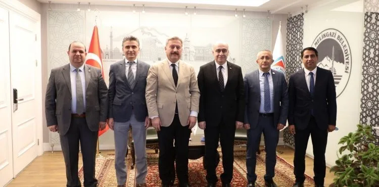 KAYSERİ BAROSUNDAN BAŞKAN PALANCIOĞLU'NA ZİYARET
