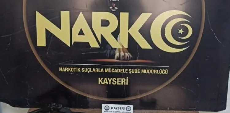 Kayseri pipet içine gizlenmiş uyuşturucu ele geçirildi: 2 gözaltı
