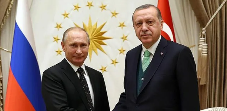CUMHURBAŞKANI ERDOĞAN, PUTİN İLE GÖRÜŞTÜ