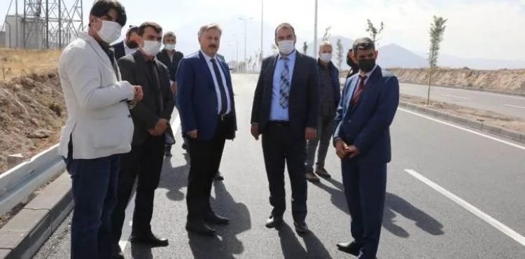 MİMARSİNAN ORGANİZE BÖLGESİNE YENİ BAĞLANTI YOLU TAMAMLANDI