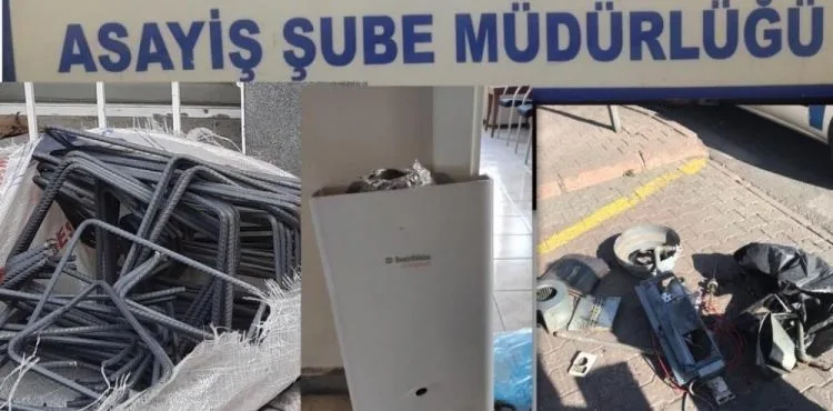 İşyerlerinden hırsızlık yapan 2 kişi tutuklandı