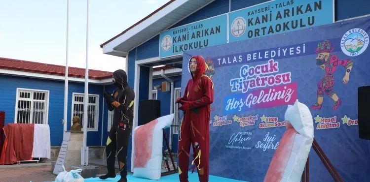 TALAS OKULLARINDA ‘ÇOCUK ŞENLİĞİ’ DEVAM EDİYOR
