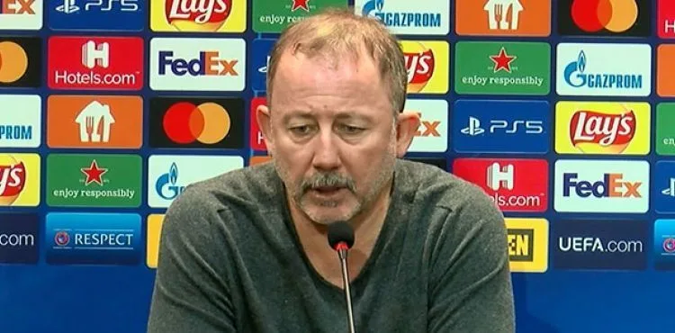 Sergen Yalçın: Oyundan dolayı bir üzüntüm yok, 4-1 çok gerçek bir skor değil