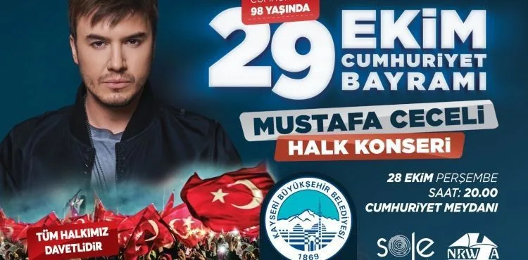 BÜYÜKŞEHİR'DEN 29 EKİM’E ÖZEL KONSER