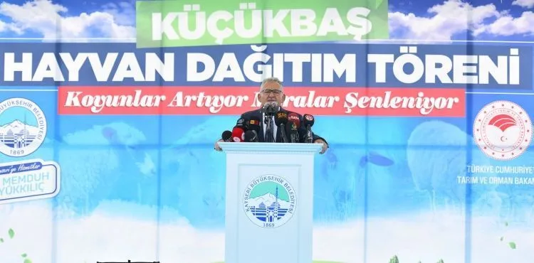 BAŞKAN BÜYÜKKILIÇ’TAN “3 BİN KÜÇÜKBAŞ” MÜJDESİ