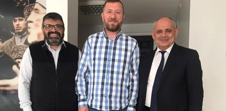 YAHYALI BELEDİYE BAŞKANI ÖZTÜRK’TEN BAŞKAN ÇAĞAN’A ZİYARET