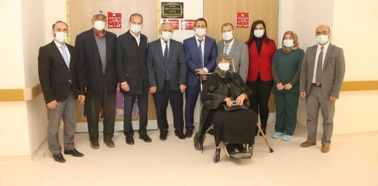 BAŞKAN ESAT ÖZTÜRK, ÇOCUK HASTA ODASI'NIN AÇILIŞINI YAPTI